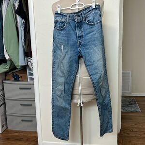 Levi’s 501 Skinny High Rise Button Fly